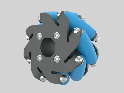 Mecanum Wheel 3D model