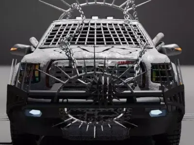madmax car 3D model