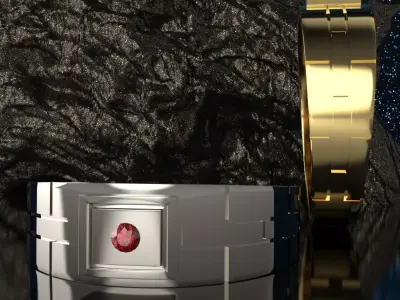 Jewellery ring  3D print model