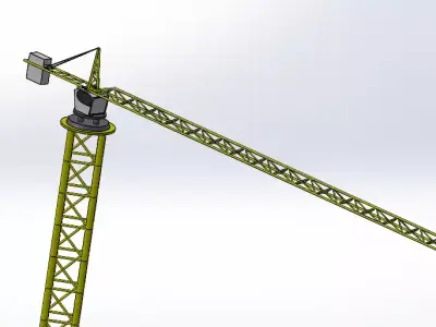 Tower Crane 3D print model