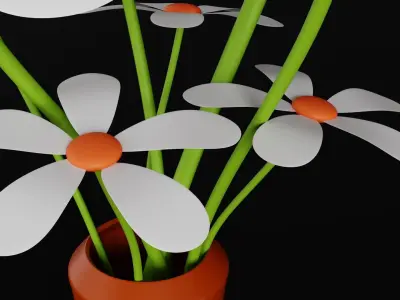 Flower Vase 3D model purchase
