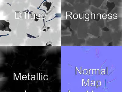 Bionic Air Freshener System with Fragrance Selection Low-poly 3D model