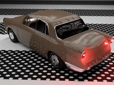 BMC Vanden Plas princess 3 litre 1964-1968  Car Model 3D model