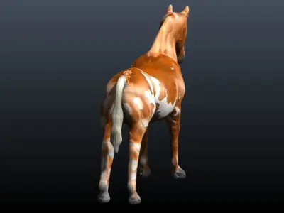 horse 3D model