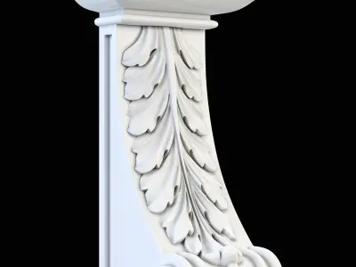 Cantilever CNC 3D print model