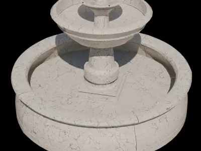 Collection of street models for gamedev Low-poly 3D model