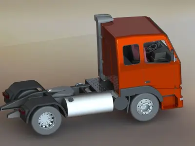 Volvo FH12 Globetrotter XL 1998 Truck 3D model