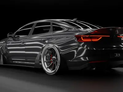 Renault Talisman Liberty Walk Low-poly 3D model