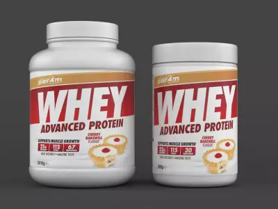 Protein Powder 3D model