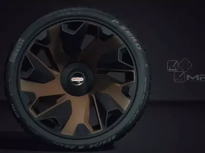 THE CORE RIM  Low-poly 3D model