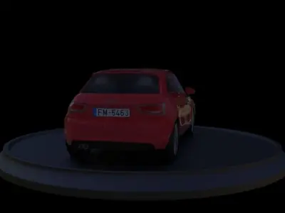 Audi A1  3D model
