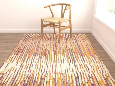 Rugs No 380 Low-poly 3D model