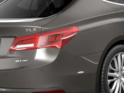 Acura TLX 2015 3D model