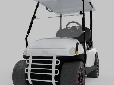 Golf Cart 3D model