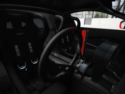 Ferrari Roma Drift Spec Unencrypted Model Low-poly 3D model