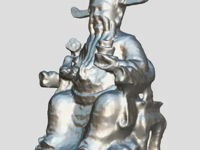 Caishen 3D print model