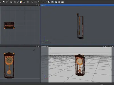 Classic Wall Clock 3D model purchase