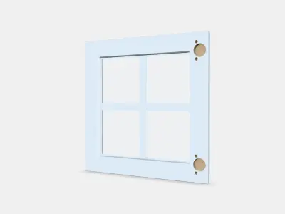 STENSUND Glass by 5 Low-poly 3D model