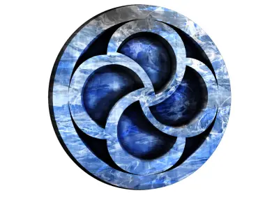 Decorative Stoneware 01 3D model