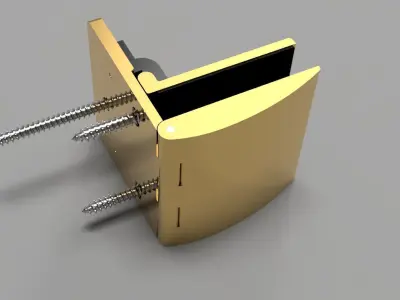 GH-450 Inset Hinge Free 3D model