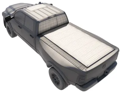 2020 Ram 3500 HD 3D model