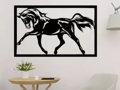 Horse Wall Decoration  3D print model