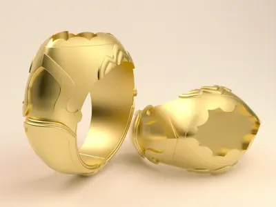 Tango or Ring  for Man Collection  3D print model