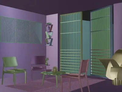 Architecture Interior 3D model