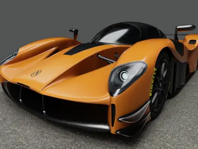 Adamastor Furia Low-poly 3D model