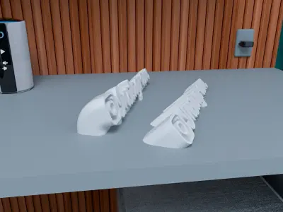 INSTAGRAM DECORATIVE TEXT Free 3D print model