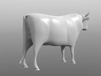 Cow model 3D model