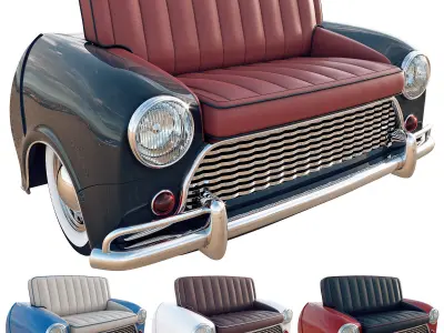 Car seat  3D model shop