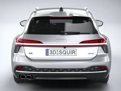 Audi A6 Avant Regular 2026 3D model