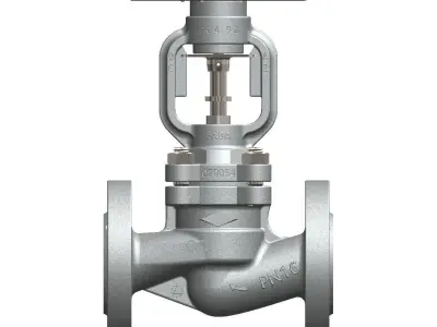 Industrial Valve 3D print model