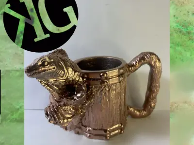 KG Customs  Creations Animal Can holder 3D model