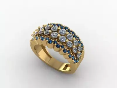 Wedding Ring  3D print model