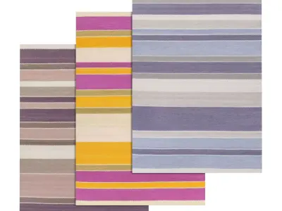 Rug Set 1083 3D model