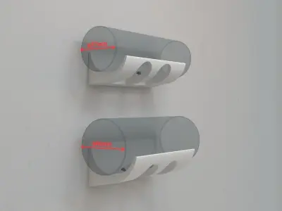 Dumbbell rack 3D print model
