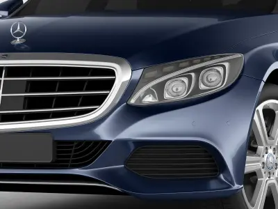Mercedes C Class 2014 exclusive 3D model