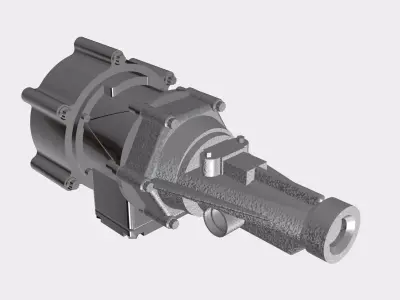 Gear Vendors Overdrive unit Drag Drive Powerglide 3D print model