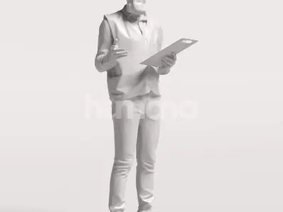 Humano Man Warehouse Worker Engineer -2506-068-1466 3D model