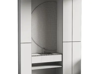 Bathroom set 01 3D model