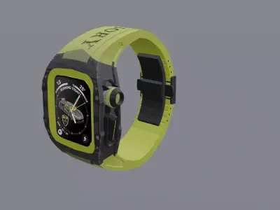 Mansory Apple Watch case Low-poly 3D model