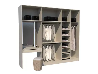 MD LAB CLOSET 02 3D model