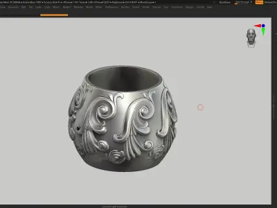 vase 3d print 469 3D print model