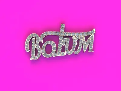 Name Necklace Customize  Free 3D print model