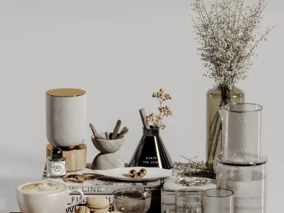 decorative set 118 3D model