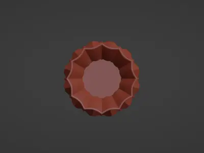 Stylish Vase 3D print model