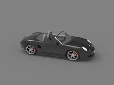 2003 Porsche Boxster 3D model