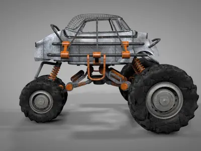 Monster Truck 5 3D model